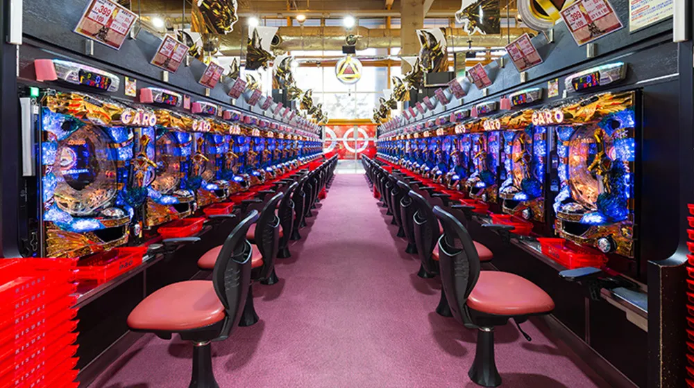 Shinjuku Cosmos Pachinko interior